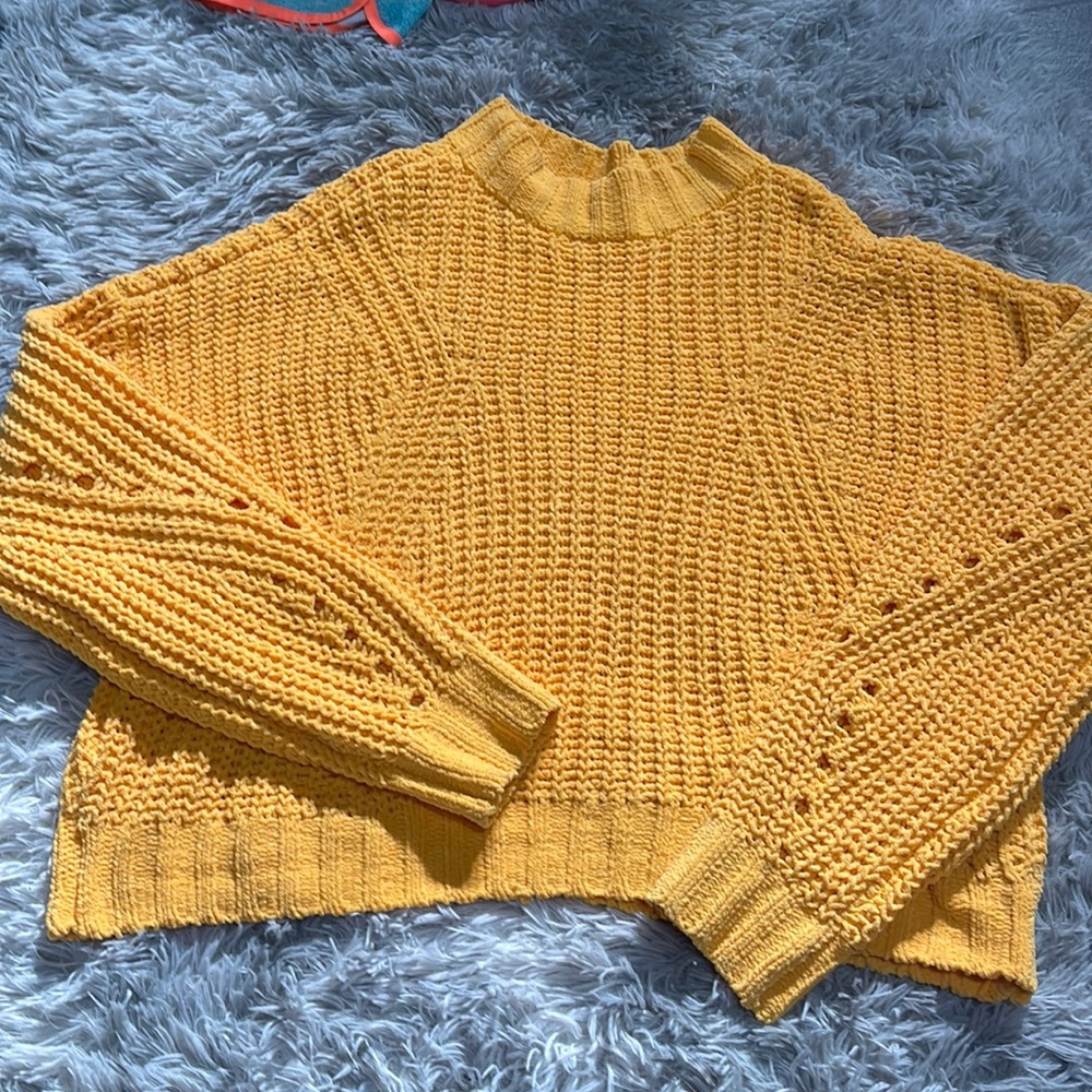 Chunky knit sweater